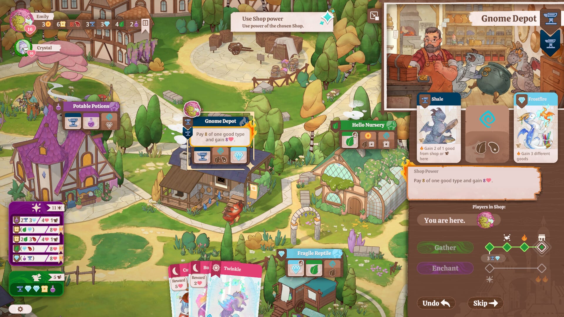 Flamecraft shops screenshot